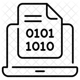 Binary Coding Programming Icon