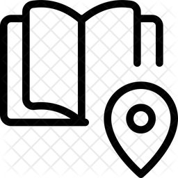 Book Location Library Location Book Shop Location Icon