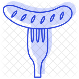 Bratwurst Sausage Food Icon