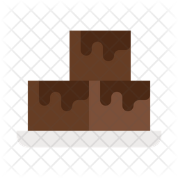 Brownie Food And Restaurant Dessert Icon