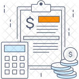 Budget Accounting Finance Calculation アイコン