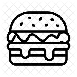 Burger American Beef Icon