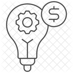 Business Innovation Thinline Icon Icon