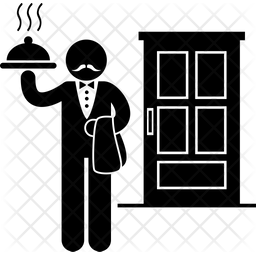 Butler Food House Icon