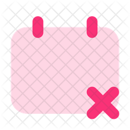 Calendar Remove  Icon