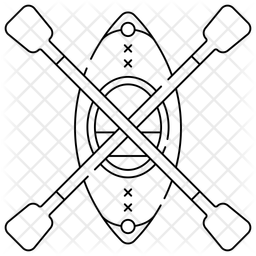 Canoe Kayak Dugout Icon