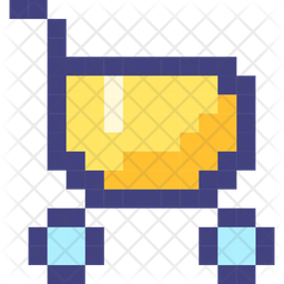 Pixel 8 Bits Compras Icono