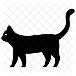 Cat Witch Halloween Icon