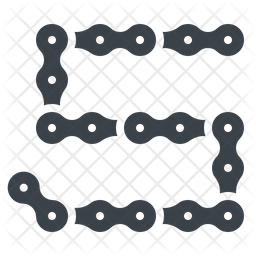 Chain Bike Bicycle アイコン