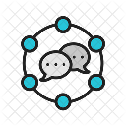 Chat Network  Icon