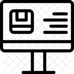 Delivery Check Computer Icon