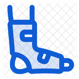 Cinta De Pe Lesao No Pe Cinta De Tornozelo Ícone