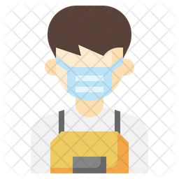 Clerk Shop Assistant Professions Icon