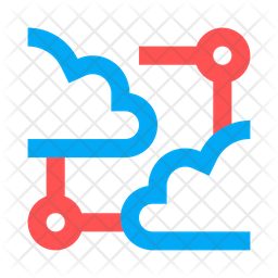 Cloud Clouds Wire アイコン