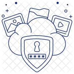 Cloud Security  Icon