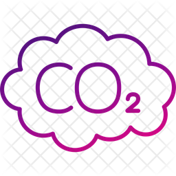 Co Carbon Cloud Icon