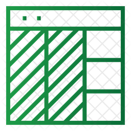 Collage Browser Grid Icône