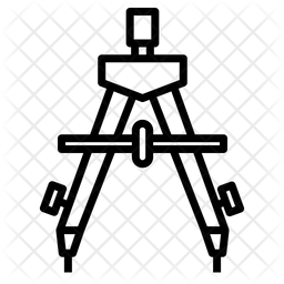 Compass Drawing Compass Measurement Icon