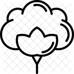 Cotton Textile Industry Icon