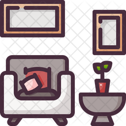 Couch Furniture Sofa Icon