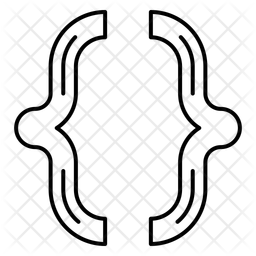 Accolades Symbole Mathematique Signe Mathematique Icône