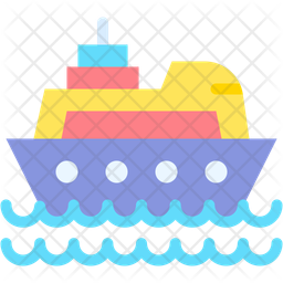 Cruise Ocean Ship Icon