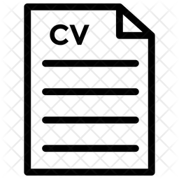 Profile Resume Cv Icon