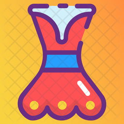 Damenrock Tragbar Kostum Symbol