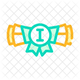 Student Award Color Icon