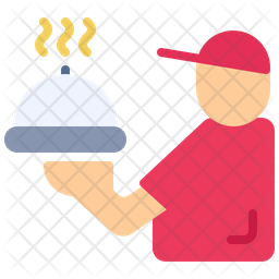 Delivery Man Delivery Food Man アイコン