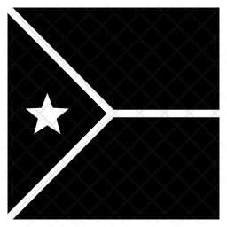 Djibouti African Country Icon