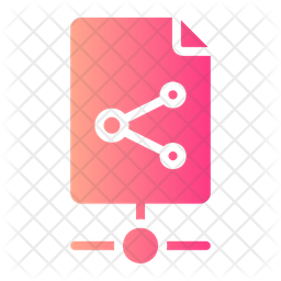 Document Network Folder Network Distributed Documents Icon