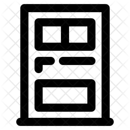 Door Entry Doorway Icon