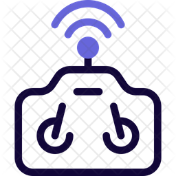 Drohnenkonsole Drohnensteuerung Drohnenfernbedienung Symbol