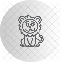 Drunk Lion Emoji Drunk Face Icon