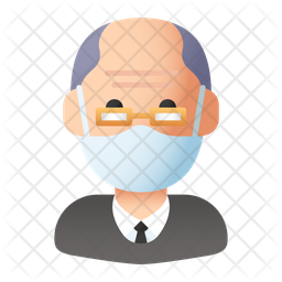 Avatar Man Grandfather Icon