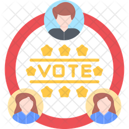 Elections Ballot Casting Icône