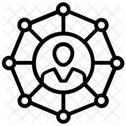 Estrutura Da Empresa Fluxo De Trabalho Hierarquia Ícone