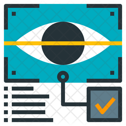 Eye Scan Artificial Intelligence Ai Icon