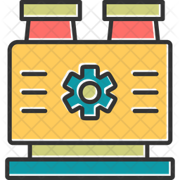 Fabrikmaschine  Symbol