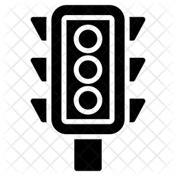 Feux De Signalisation Feux De Circulation Panneaux Routiers Icône