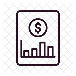 Finance Report  Icon