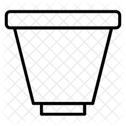 Flowerpot Planting Garden Icon