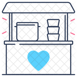 Food Stall  아이콘