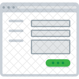 Form Submit Web Icon