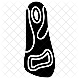 Fussknochen Orthopadie Gelenkschmerzen Symbol