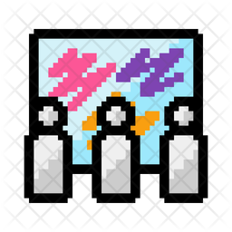 Galerie Museum Ausstellung Symbol