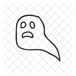 Buuh Geist Halloween Symbol
