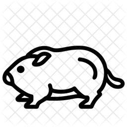 Guinea Pig Animal Pet 아이콘