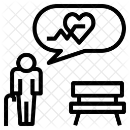 Healthy Exercise Retirement Icon